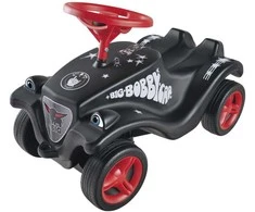 BIG Vaikiškas Automobilis Push Car Rock'N'Roll Juodas-Raudonas
