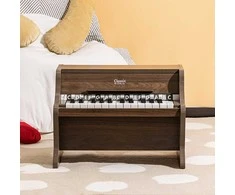ClassicWorld Medinis vaikiškas pianinas su mokomąja knygele Classic World