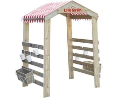 CLASSIC WORLD EDU Wooden Garden Gate Pergola Flower Stand