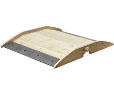 CLASSIC WORLD EDU Wooden Ramp Bridge Access Road Bike Track