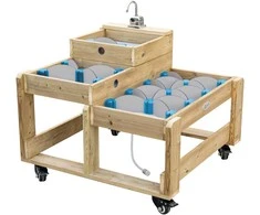 Medinis edukacinis vandens stalas CLASSIC WORLD EDU XL