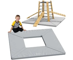 CLASSIC WORLD EDU Gymnastics Mattress Trapezoidal Protective Mat for Outdoor Tower