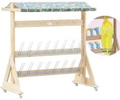 CLASSIC WORLD EDU Wooden Garden Hanger XXL