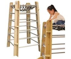 CLASSIC WORLD EDU Wooden Climbing Tower Ladder 360 Certificate