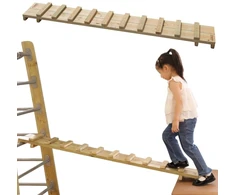 CLASSIC WORLD EDU Wooden Ramp Footbridge to the Playground Certificates