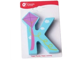 CLASSIC WORLD Wooden Letter K