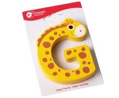 CLASSIC WORLD Wooden Letter G