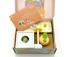 Dėlionė CLASSIC WORLD Pastelinis lavinantis rinkinys vaikams Box nuo 6 iki 12 mėn