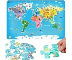 Dėlionė Classic World Puzzles Žemėlapis