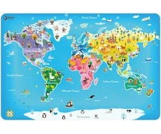 Dėlionė Classic World Puzzles Žemėlapis
