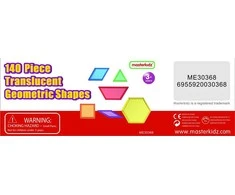MASTERKIDZ Montessori Klojimo Rinkinys Tangram Mozaika 140 el.