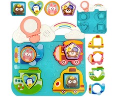 Woopie Baby WOOPIE Interaktyvi Dėlionė Transporto priemonės ir Gyvūnai Mėlyna
