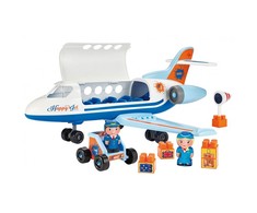 Ecoiffier Smoby - Ecoiffier Abrick Klocki Plane 28 vnt.