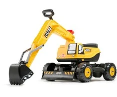 FALK Koparka JCB Modelis Su Rotuojančia Žarna Geltona