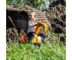 FALK Super Builder ekskavatorius su priekaba ir priedais