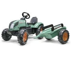 Falk Farm Lander Minamas pedalinis traktorius su priekaba