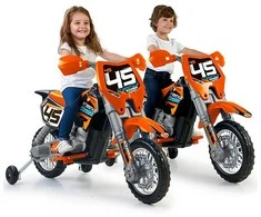 Elektrinis vaikiškas motociklas FEBER Cross 6V