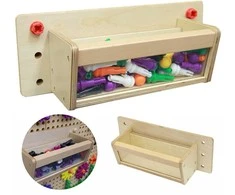 Masterkidz STEM lenta Priedų laikiklis su skaidriu šonu