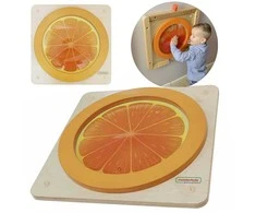 MASTERKIDZ Sensory Educational Board Oranžinis