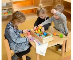 Dėlionė Masterkidz Medinė Žaidimų Nėrimo Rinkinys