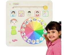 Edukacinė lenta Emocijų pažinimas ir valdymas Montessori MASTERKIDZ