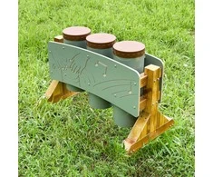 MASTERKIDZ Garden Instruments Set of Three Conga Drums