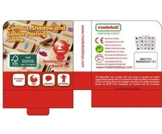 MASTERKIDZ Montessori Dėlionė - Atpažinimo Žaidimas