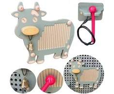 MASTERKIDZ Guiro Musical Instrument Cow STEM Accessories