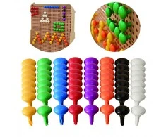 MASTERKIDZ Kūrybiniai Koloringi Kočiai Jumbo 64 Vnt. - 8 Spalvų