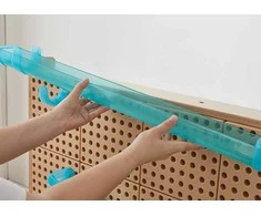 Vandens ir kamuoliukų trasos statymo rinkinys Masterkidz 92vnt