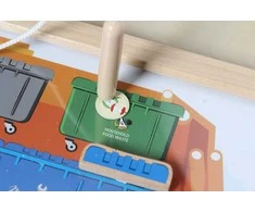 MASTERKIDZ Montessori Waste Sorting Educational Board