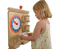 MASTERKIDZ edukacinė lentelė Laiko pažinimas