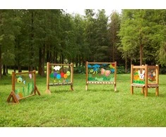 Permatoma akrilo tapymo lenta su puodeliais MASTERKIDZ