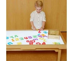 MASTERKIDZ Transparent Numbers and Letters 38 pcs Montessori