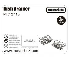 Masterkidz Metalinių Vaisių Krepšiai Rinkinyje 2 vnt.