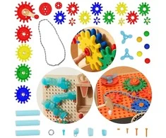 Mechanizmų ir pavarų rinkinys MASTERKIDZ STEM