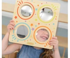Masterkidz Sensorycinė Tablica su Veidrodžiais ir Lęšiais
