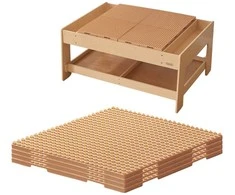 MASTERKIDZ Set of 4 Panel Overlays for Building with Small Blocks