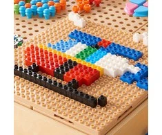 MASTERKIDZ STEM statybinių kaladėlių rinkinys 135 vnt