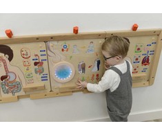 MASTERKIDZ Montessori Human Life Cycle Educational Board
