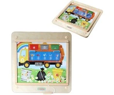 MASTERKIDZ Montessori Waste Sorting Educational Board