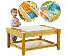 MASTERKIDZ Wooden Educational Table 1200L STEM Outdoor + Accessories