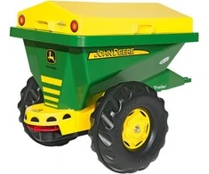 Rolly Toys Trailer/Seeder Sand Spreader 2 in 1 John Deere