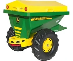 Rolly Toys Trailer/Seeder Sand Spreader 2 in 1 John Deere