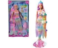 „Simba Doll Steffi Rainbow Syrena“ su aksesuarais