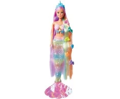 „Simba Doll Steffi Rainbow Syrena“ su aksesuarais