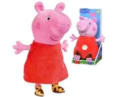 Hasbro „Simba Pig Peppa“ pliušinis talismanas su garsu 22 cm cuddly žaislu