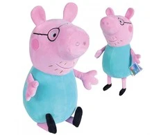 Hasbro Peppa Pig - Pliušinis žaislas - Tėtis Kiaulė 37cm (109261005)