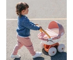 Vežimėlis lėlėms su stogeliu Smoby Baby Nurse