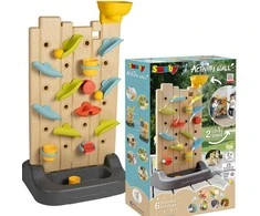 Smoby dvigubos rūšies veiklos siena - Montessori manipuliacija